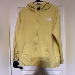 North Face Hoodie - Women’s Large - Yellow/White